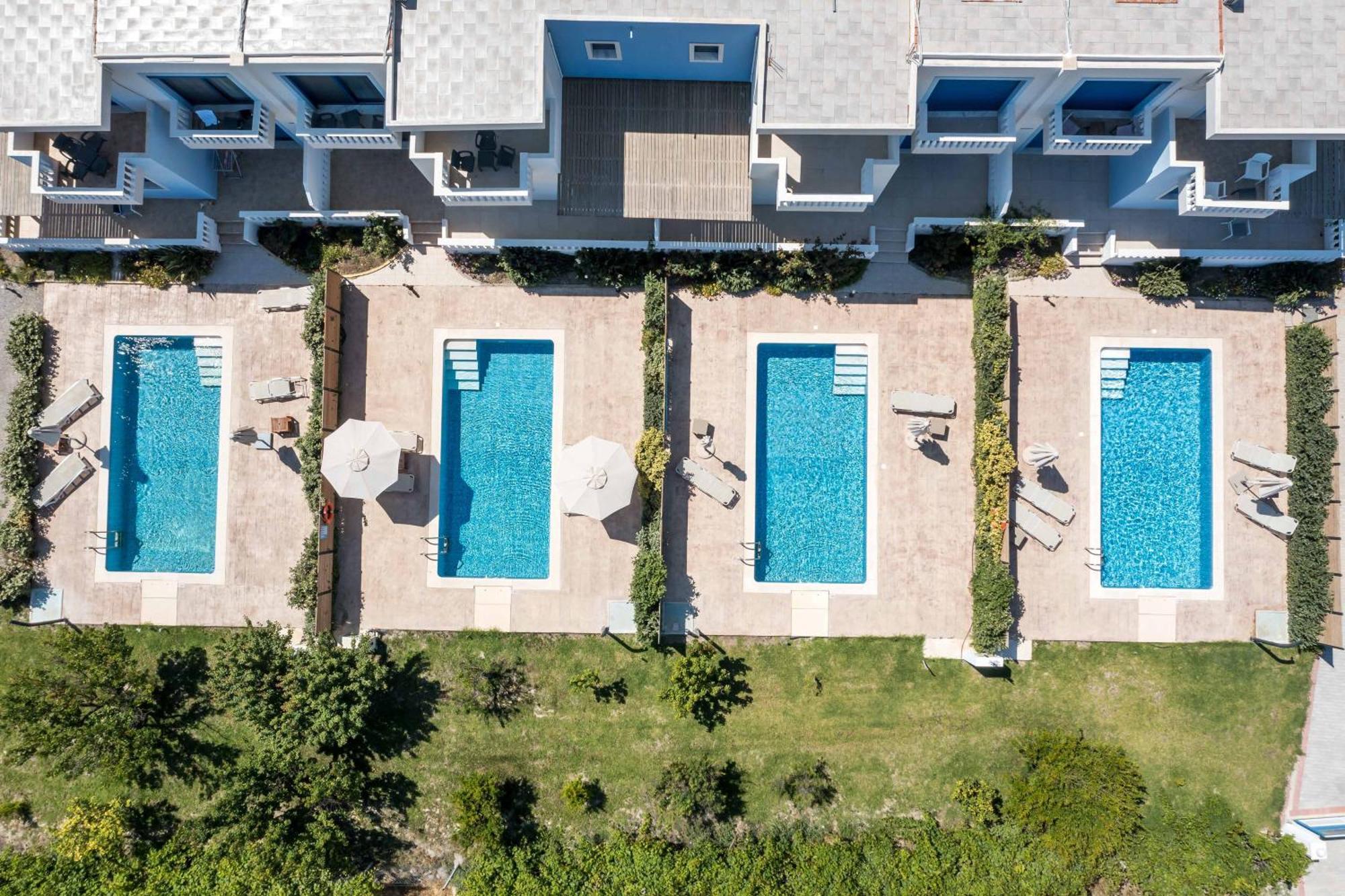 Rita Mare Seafront Villas Heated Pools Gennadi Luaran gambar
